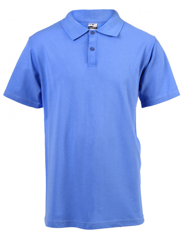 light blue golf shirts